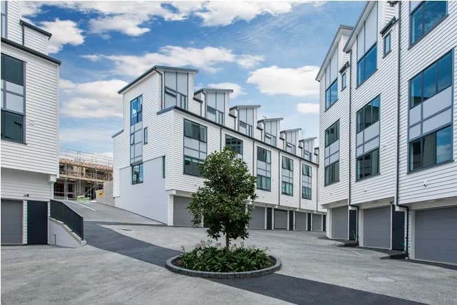 Norwood Drive — terraced homes in Flat Bush